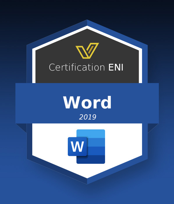 logo certification eni word 2019