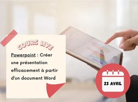 Webinaire Powerpoint du 23/04/2025
